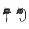 WOSTU 925 Sterling Silver Animal Dog Panda Cat Stud Earrings For Women Wedding Fashion Earrings Original Silver 925 Jewelry