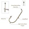 Fly Fishing Dry Fly Hook Standard Wire Nymph Fish Hook Bronze Trout Fly Tying Fish Tackle Carp Accessory
