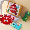 Childrens Nonwoven Fabric Sewing Craft Set Safe Cotton Educational Toy For Creative Bag Design And Motor Skills