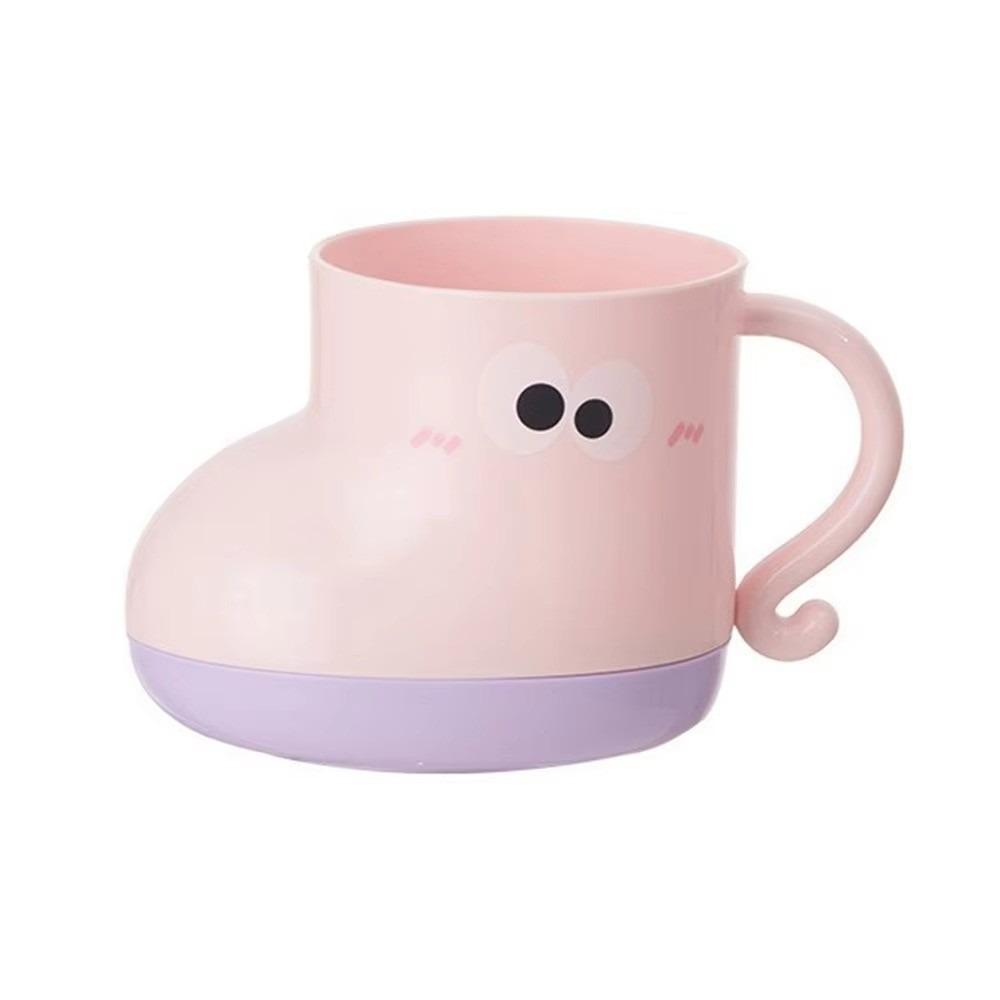 Cute Boot Mouthwash Cup Toilet Cup Couple Toothbrush Cup Student Mouthwash Cup Student розовый