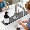 Super Absorbent Fast Drying Faucet Mat Moisture-proof Anti-Slip Stone Sink Tray Multipurpose Durable Faucet Drain Pad
