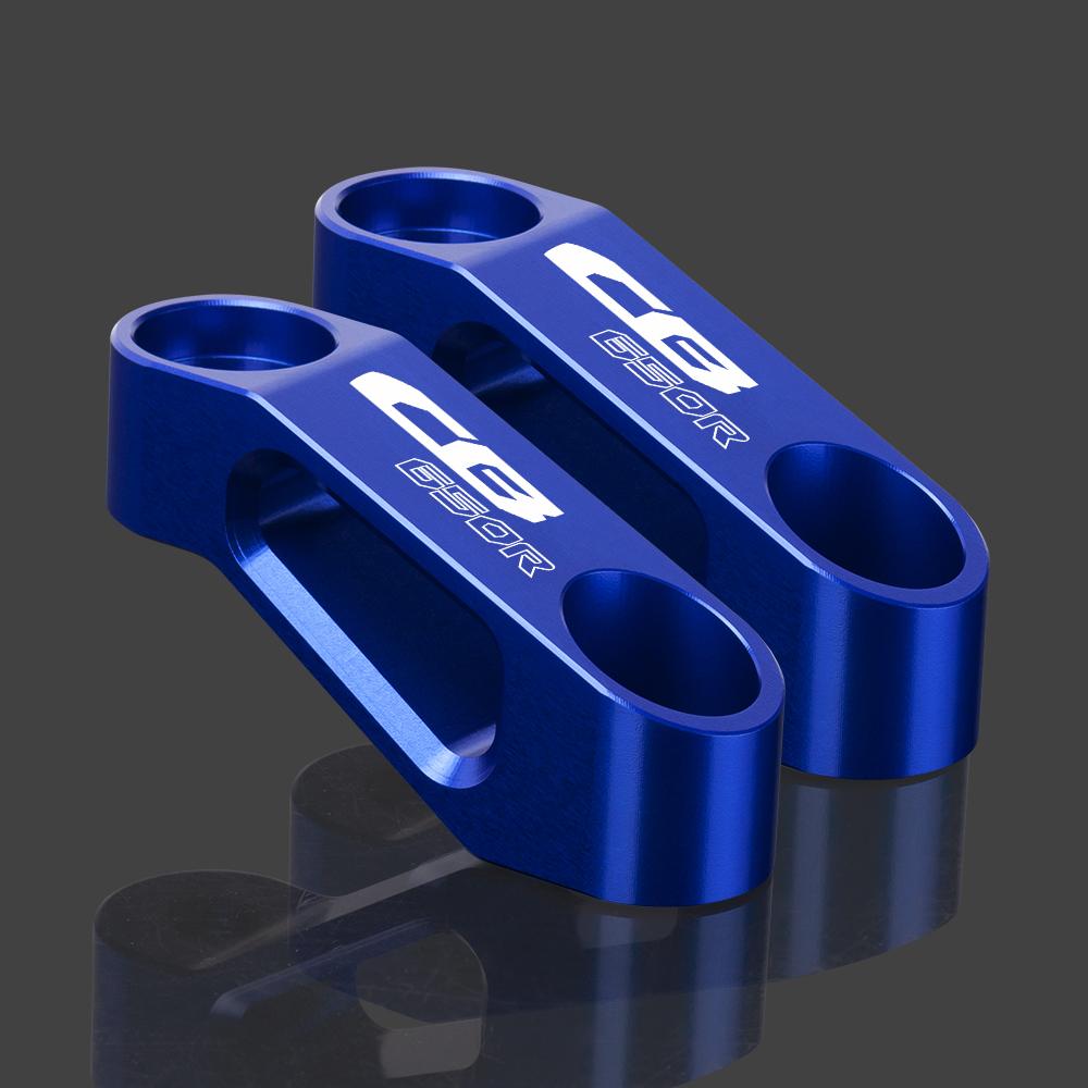 Für HONDA CB CBR CB650R CB 650R CB650 R CB 650 R Motorrad Rückspiegel Extender CNC Aluminium Adapter