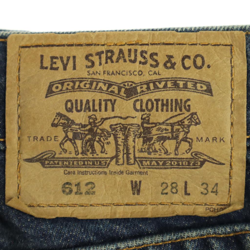 Levi's 00s 612 Straight denim pants w28 blue Men's Used