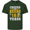 18th Birthday 18 Year Old Funny Alcohol Unisexs Light Cotton TShirt