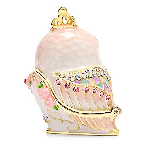 <Rose Tiara Owl (Pink)> Pierce