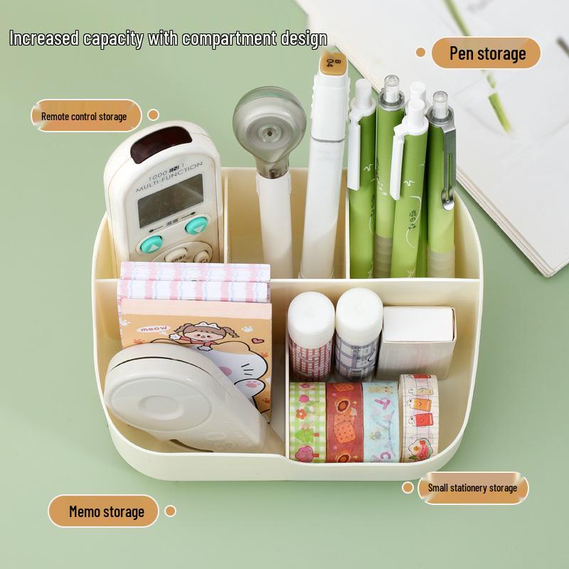 Organizzatore da scrivania multifunzione: Portaspazzole per Trucco, Organizer da Ufficio, Portapenne.