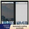 Auto Front Window Sunshade Extendable Foldable with PVC Material Blocks Harmful Rays Simple Installs for Most Vehicles