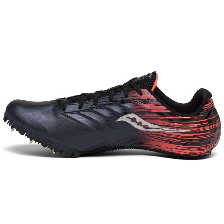 Saucony Spitfire 5 Comfortable Y2K Retro Mesh Cushioning Lightweight Durable Non-Slip Low-Top Running Shoes Men sneaker Black Red S29055-4