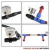Car Modification Oil Distribution Cold Joint 1/8NPT Three-way Variable Diameter Conversion Screw Oil Pipe Oil Pressure Sensor