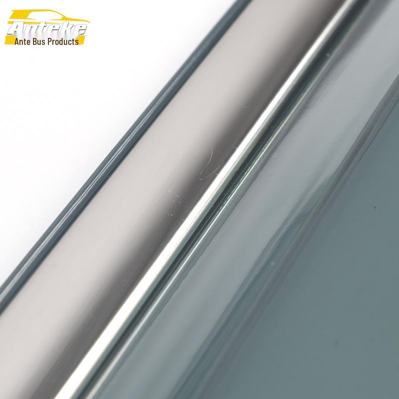 Bisu 17 T3 3D Stainless Steel Rain Guard Trim Car Stickers