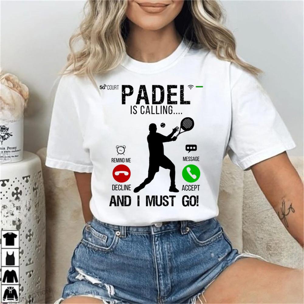 Padel Top Tees Wounisex Grunge Graphic Punk Kawaii University Breathable Top Tees Anime Trendy Comfortable Punk 2000s Digital