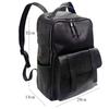 Wind All Leather Men'S Backpack Business Bag 14 Inch Tablet Backpack Large Capacity Travel Bag