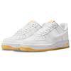 New Nike Air Force 1 Low '07 White University Gold Gum DZ4512-100