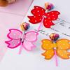 50Pcs Carton Bowkont Lollipop Cards Candy Packaging Holders For Kids Colorful Dots Birthday Party Decoration Candy Accessories