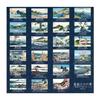 Toyo Origami Crane Views of Mount 46 46 006202 Set, Thirty-six Fuji, 15cm, Designs, Sheets,