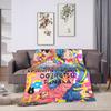 Yarichin B Club Yuri  Blankets  Airplane Travel Flannel Throw Blanket For Couch Bed Soft Warm Customized Quality Bedspread