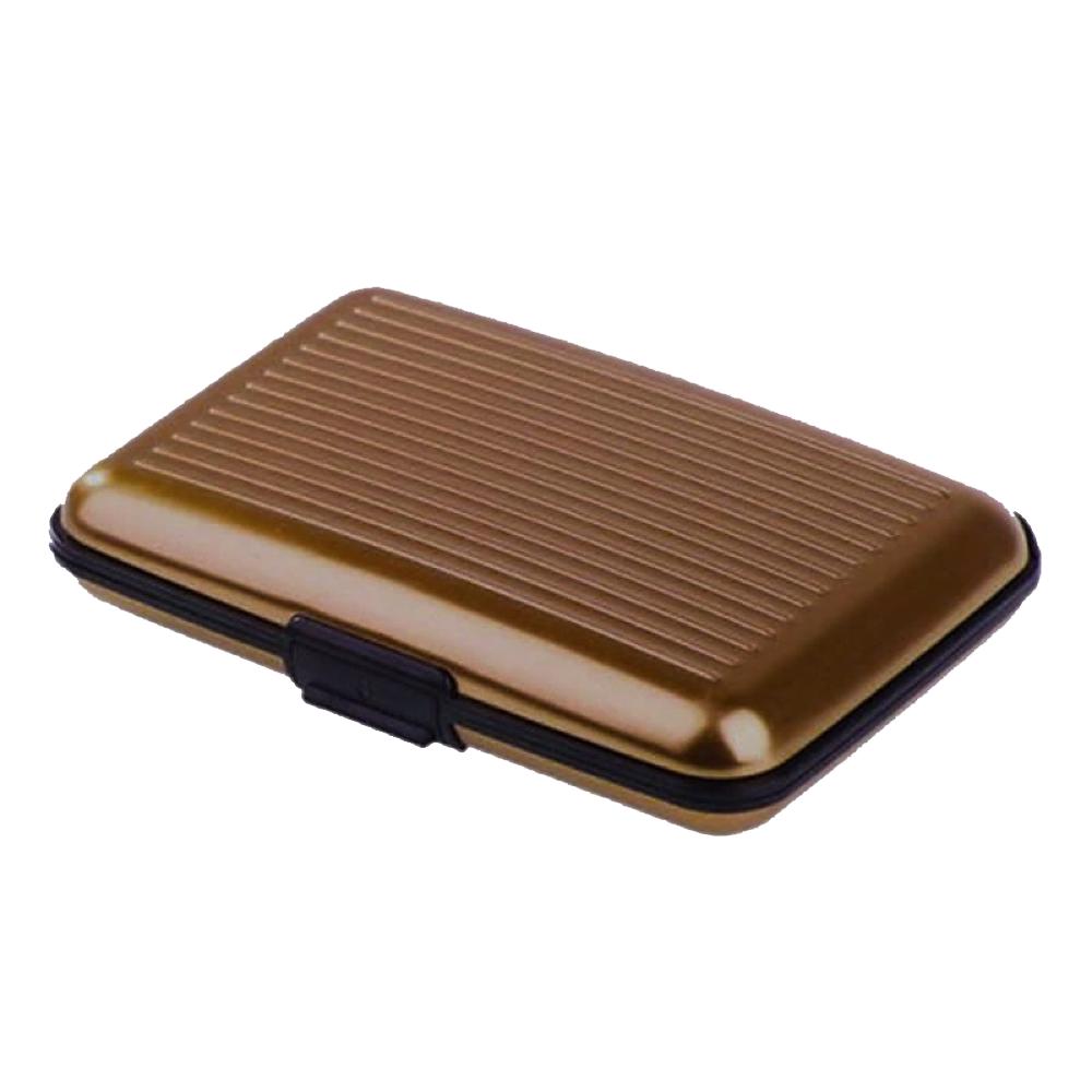 Kortholder Lommebok Metall Visittkortholder Vanntett Kredittkortbeskytter for Kvinner Menn