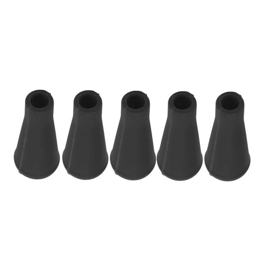 5PCS Rubber Archery Arrow Tips 8mm/0.31in Inner Diameter Training Arrow Points for Wood Arrows