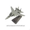 F14D Fighter Model Airplane Adults Gifts Collection Carrier based Aircraft for Bar Shelf Office