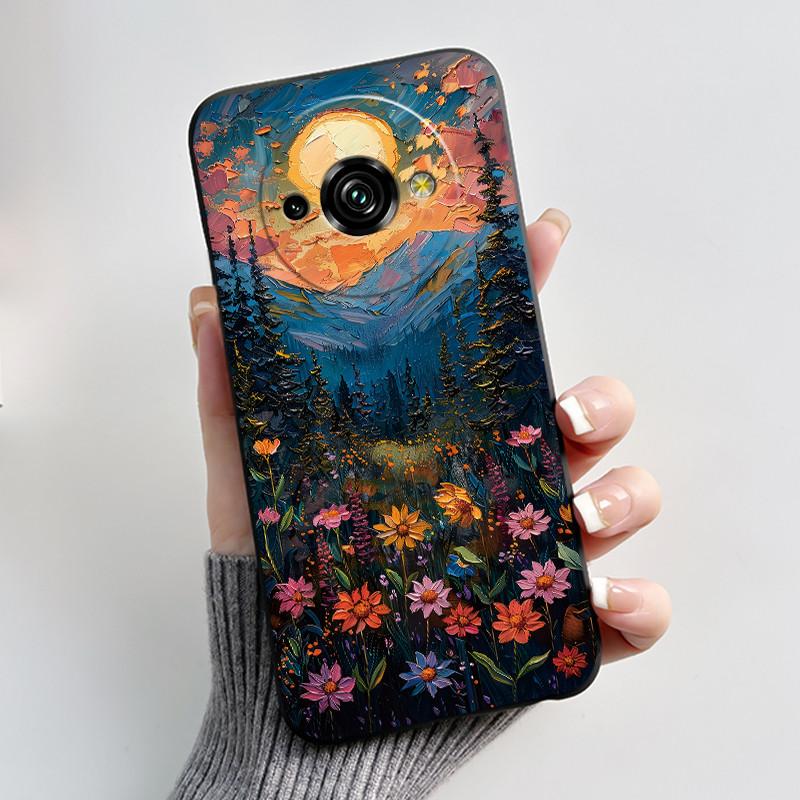 For Oukitel C59 Case Oukitel C59 Pro Cover Luxury Cute Love Rabbit Funny Pattern Black TPU Soft Silicone Protective Phone Case