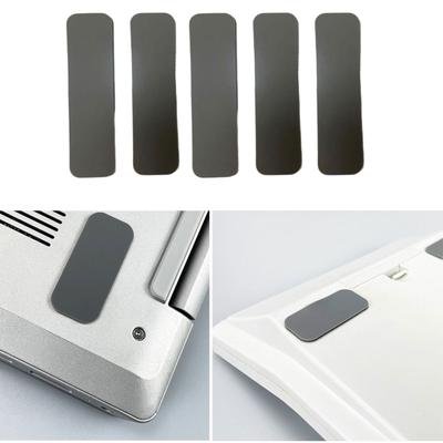 10 ks Protiskluzové samolepicí silikonové gumové nožičky Podložky Tlumiče nárazů Ochranné oválné podložky pro základnu klávesnice Skříňku