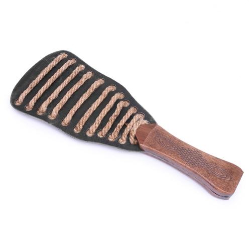Hemp Rope Spanking Paddle Impact Play Kink Fetish Paddles