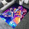 K-pop Anime Character Chair Mat: Colorful Decor for Home Office, Living Room, Bedroom - Perfect Gift with Vibrant Prints.1229a