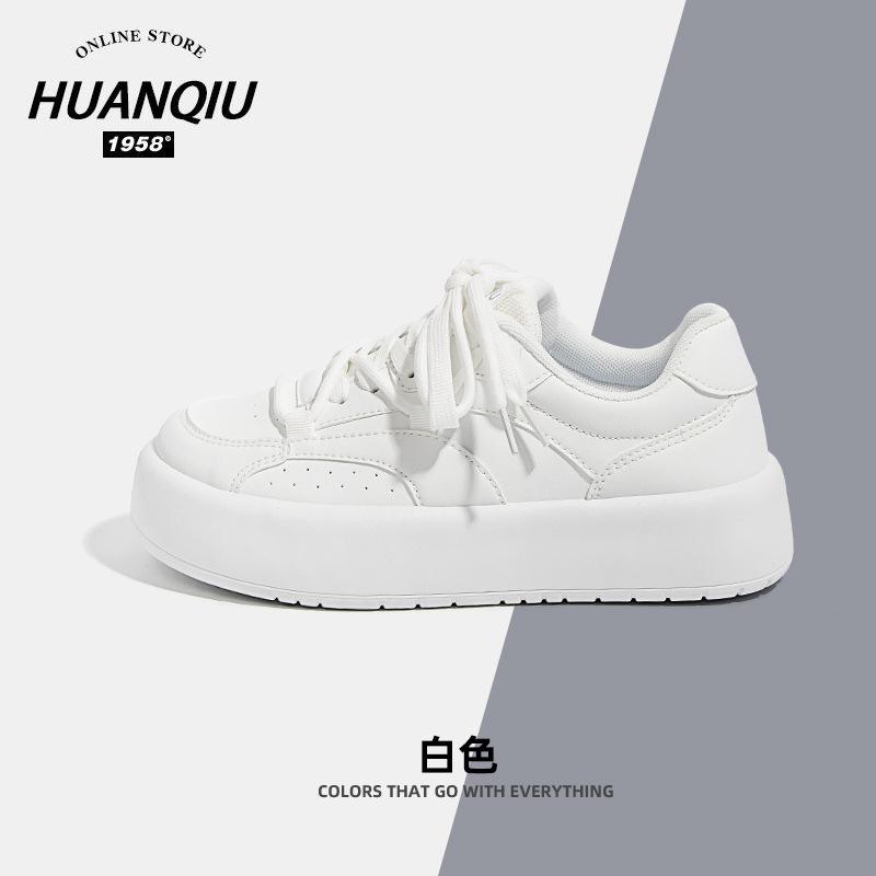 

Global ZHQ3035 thick-soled little white shoes women s popular spring breathable chic versatile original niche design women s shoes 40 белый