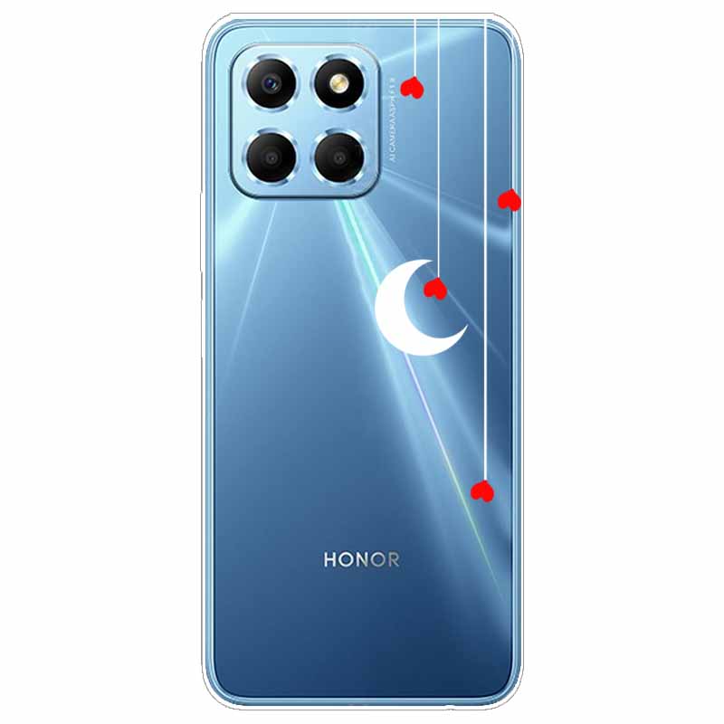 For Honor X6 Case HonorX6S Transparent Soft TPU Silicon Phone Cover For Huawei Honor X6S 2022 Case 6.5 Inche VNE-LX1 Clear Funda