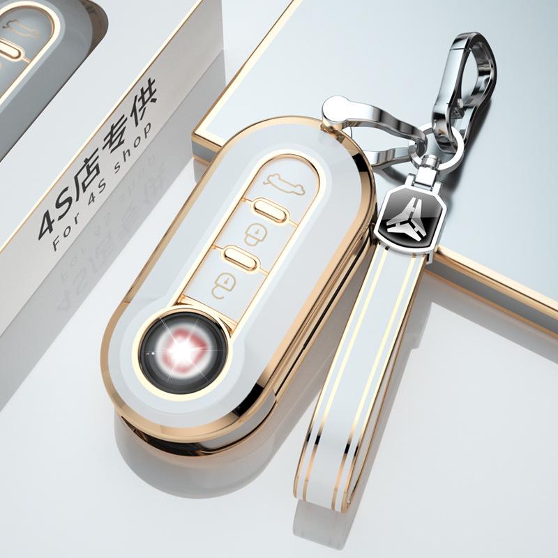 Fiat 500/Bravo/Iveco Eurocargo Key Cover Protective Shell