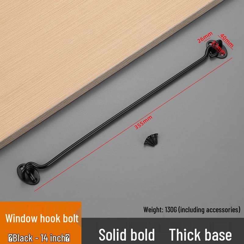 Stainless Steel Window and Door Windproof Hook Stopper
