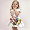 Kids Fashion Paw Patrol Sundress Summer Casual Beach Dress Cute Cartoon Print Soft Breathable