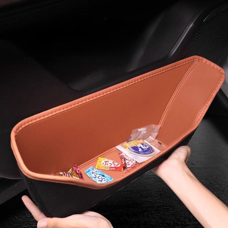 Per JETOUR X70 PLUS 2026 2026 Copertura Scatola Portaoggetti per Slot Portiera Auto Tappetino Protettivo per Vano Portaoggetti in Pelle Accessori Interni a Barile