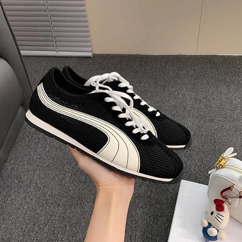 

Cowhide version~ Super breathable mesh contrasting color Dexun shoes women s 2025 new casual versatile Forrest Gump shoes sports shoes 40