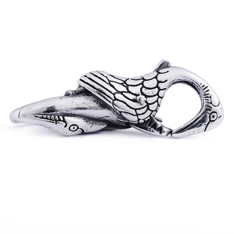 S925 Sterling Silver Double-Opening Clasp for Bracelets and Necklaces