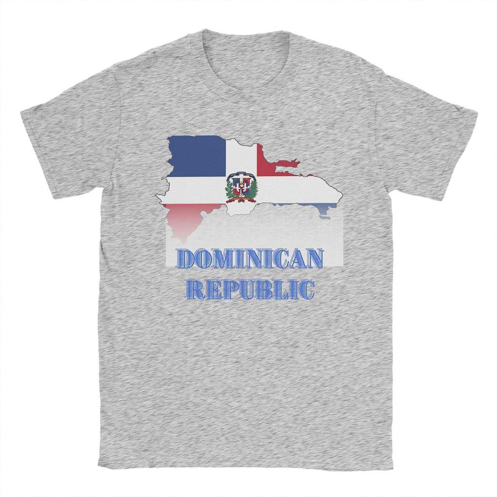 Vintage T Shirt Summer Dominican Republic Trending T Shirts Cotton Tee Shirt for Couple Y2K Funny Wholesale Short Sleeve Tees
