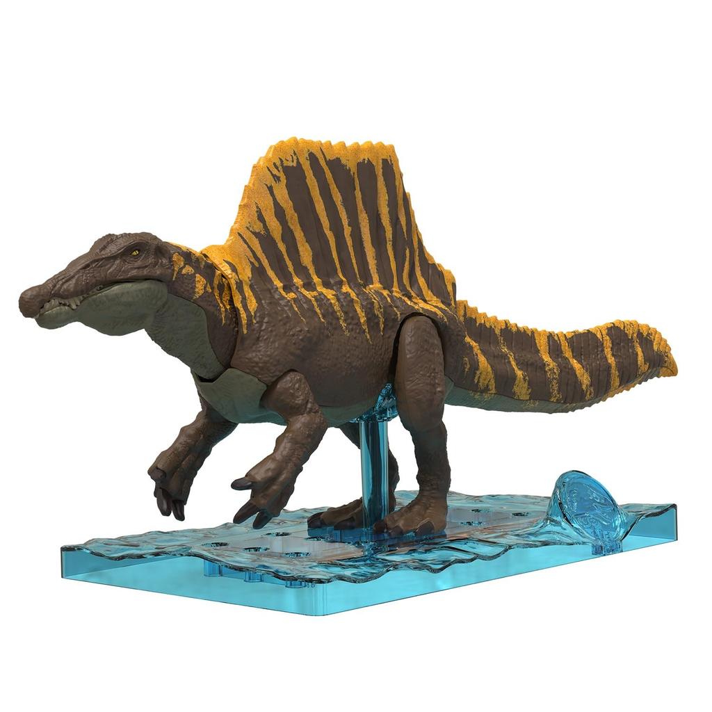 BANDAI SPIRITS Zmartwychwstanie Spinozaura Model Plastikowy "Jurassic World Earth" Wstępnie Pomalowany