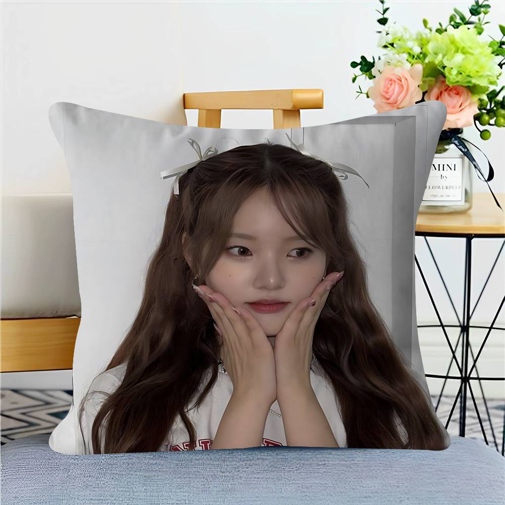 Singer L-Lee-Soojin Cushion Cover Car Throw Pillow Case For Sofa Car Christmas Gift 40x40cm 45x45cm