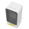Mini Electric Heater 3 Gears 35 Degree Rotation Noiseless Timing Desk Heater for Office ?