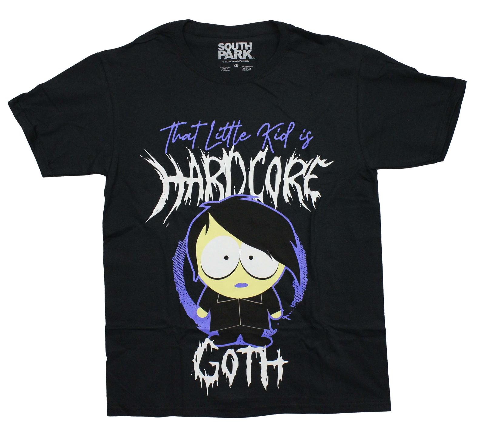 South Park New Adult T-Shirt - That Little Kid is Hardcore Goth XL