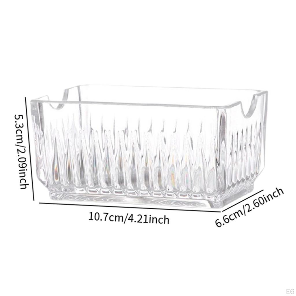 Sugar Packet Holder Storage Container Classic Coffee Condiment Packets Tea Bag Bowl Caddies