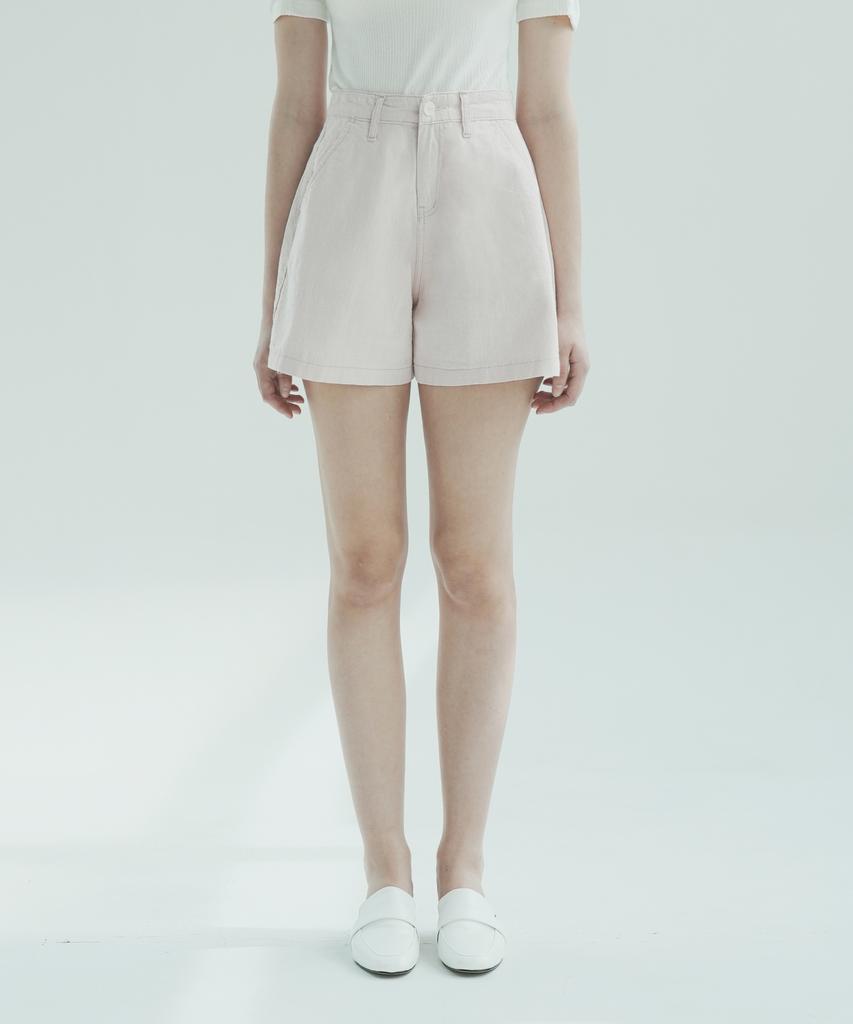 WAARFORWOMAN W1013 Easy Summer Half Pants_Pink