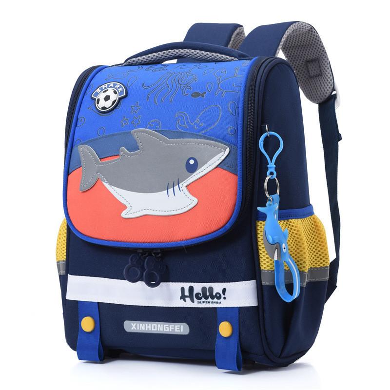 

Trendy Cool Style Children s School Bag With Curved Shoulder Straps For Comfort 31cm/12.20in королівський синій колір