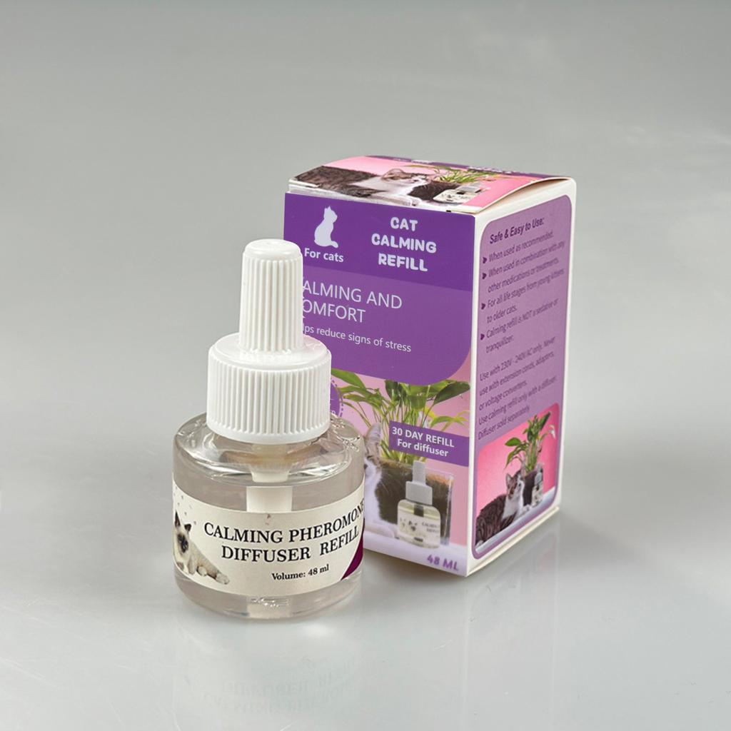 48ML Pheromones Cats From Scratching And Urinating. Pheromones -Stress Emotional Soothing Agent For Cats.