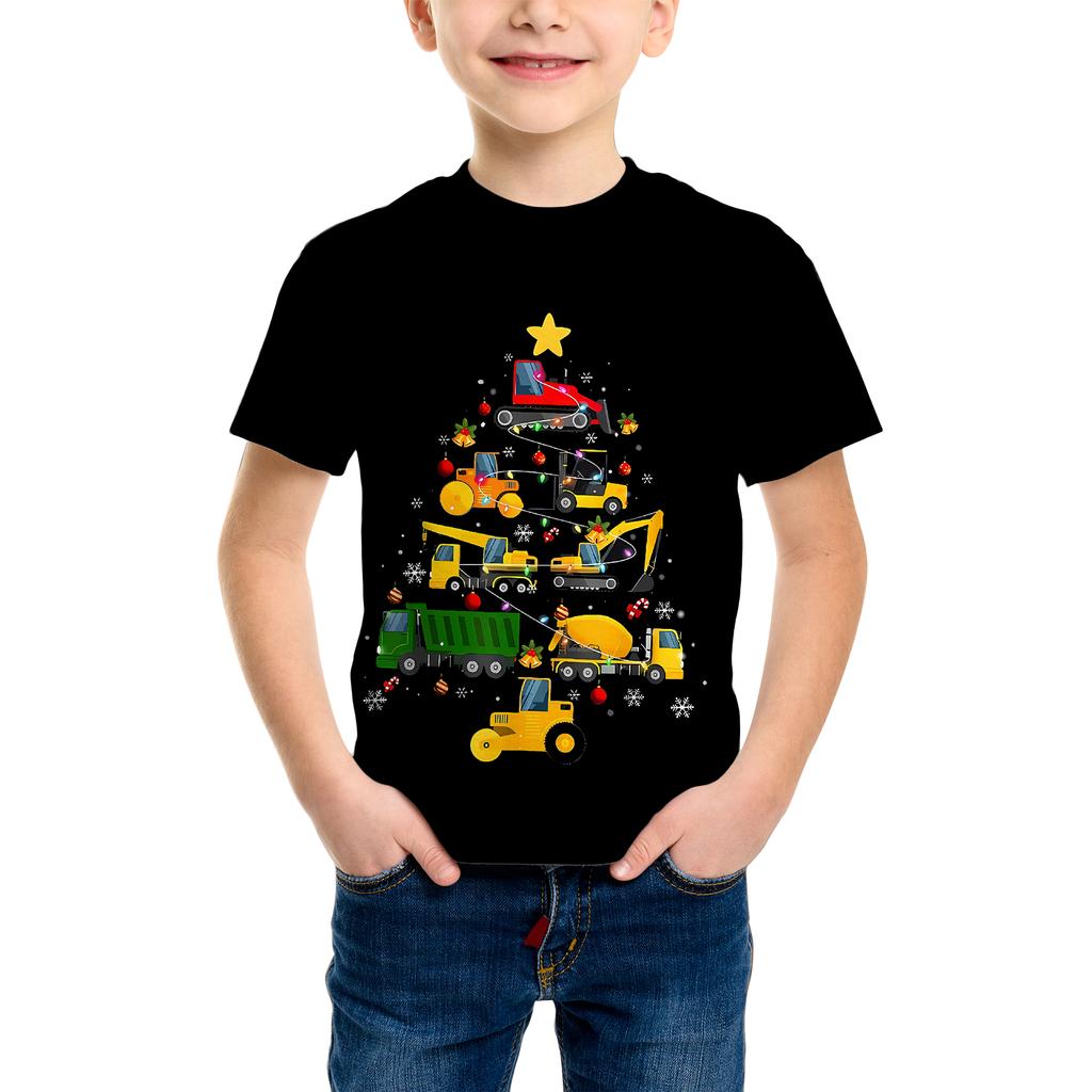 Clothes Funny Terror Pumpkin Graphic T Shirt Boys Girls Halloween Short Sleeve Tops Tees 3-14Y Halloween Gift Party T-Shirtt