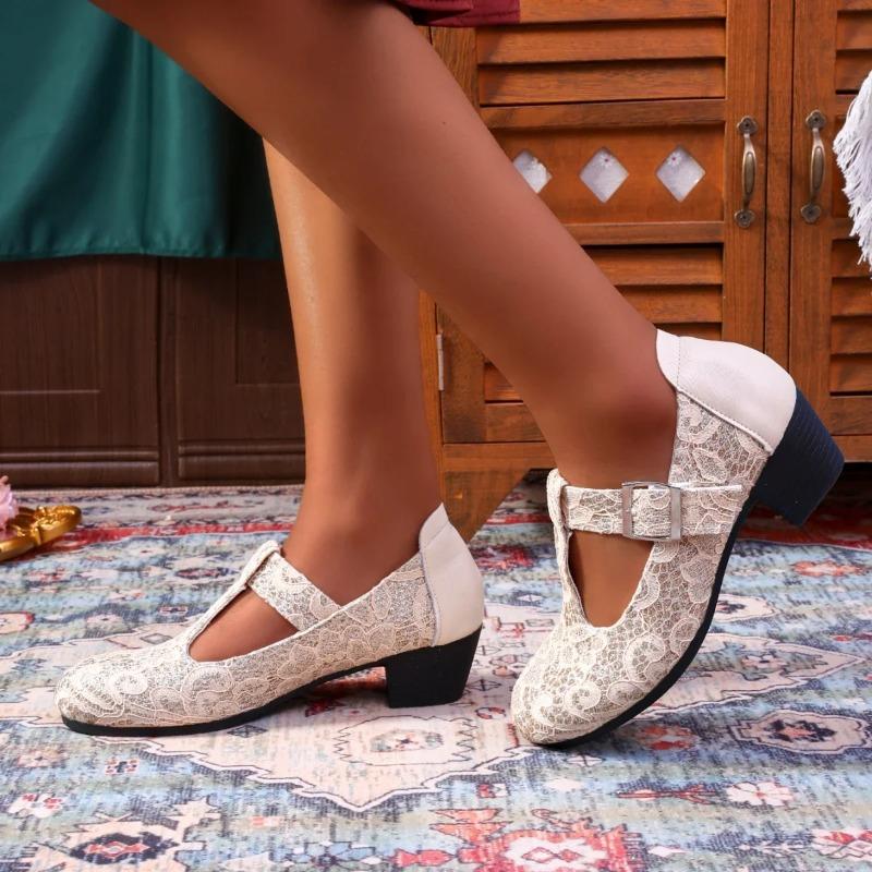 2025 Woman Flats Spring Simple Shoes  Girls T- Strap Sexy Footwear Round Toe Genuine Fashion Shoes