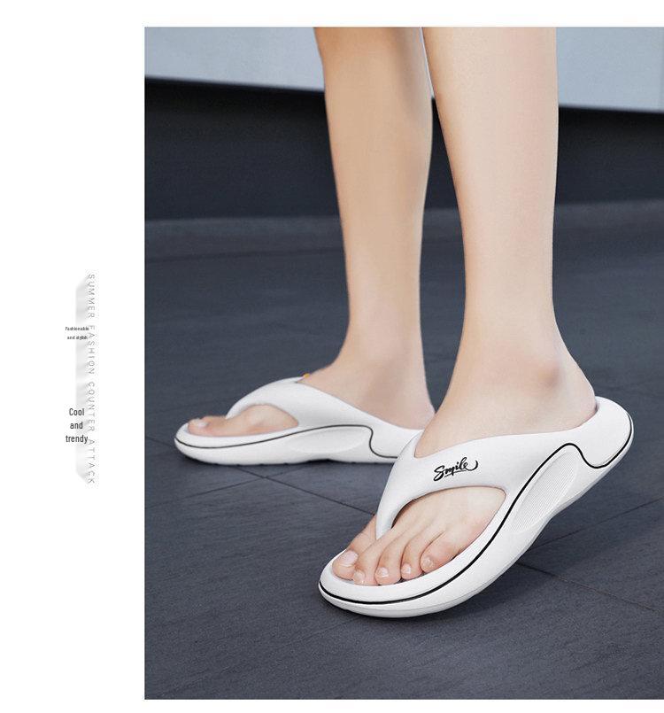 Men's Thick-Soled Soft Flip-Flops: Ultimate Comfort Casual Outdoor Beach Slippers