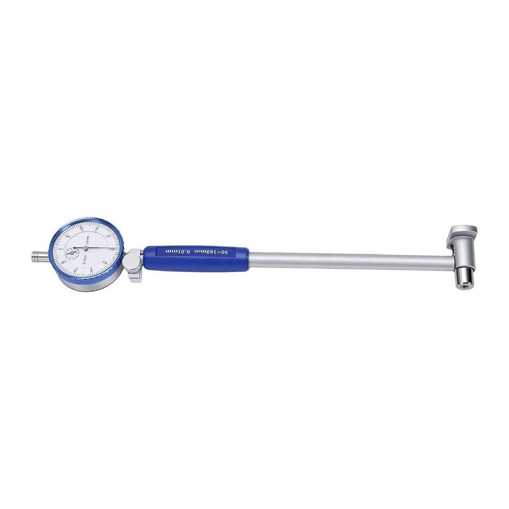 1 set Stainless Steel Dial Bore Gauge Silver Precision Inner Diameter Indicator Automotive Repair