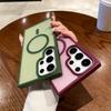 Luxury Matte Shockproof Clear Case for Samsung Galaxy  S24 S23 S22 S21 Plus Ultra For Magsafe Wireless Charge Magnetic Cover