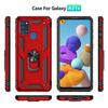 For Samsung Galaxy A21S A12 A52 A72 A03S A02 Armor Car Ring Magnetic Case For A41 A51 A71 A12 A32 A42 M32 A10 S A20 A30 A50 A70